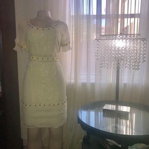 Cacharel Silk Laced Summer Dress
